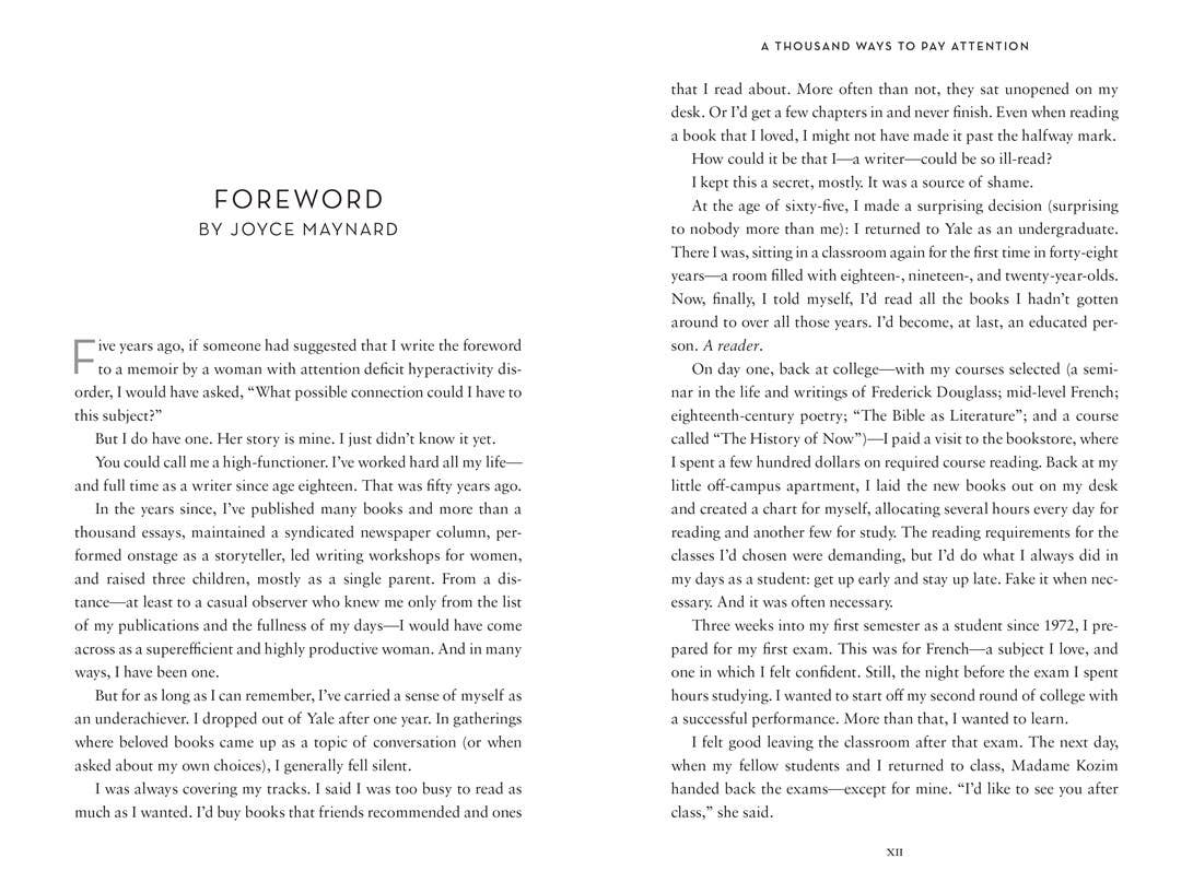 A Thousand Ways to Pay Attention