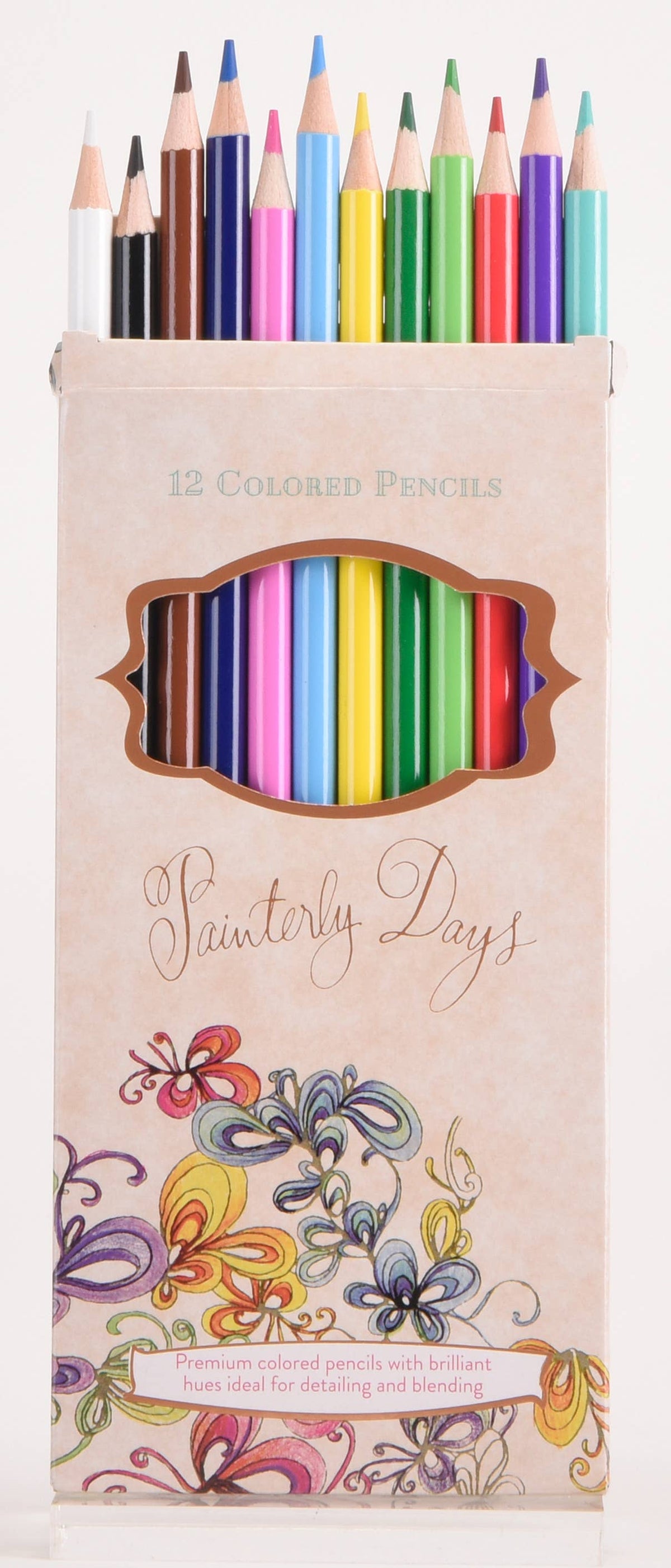 Painterly Days - 12 Colored Pencils
