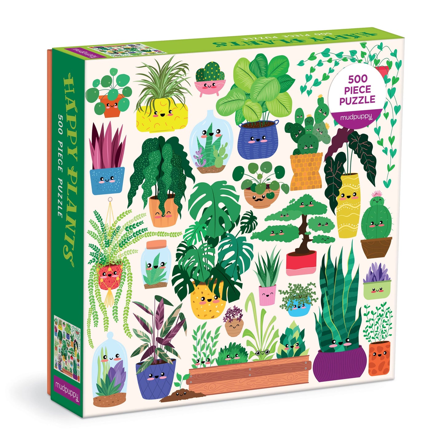 Happy Plants 500 Piece Family Puzzle