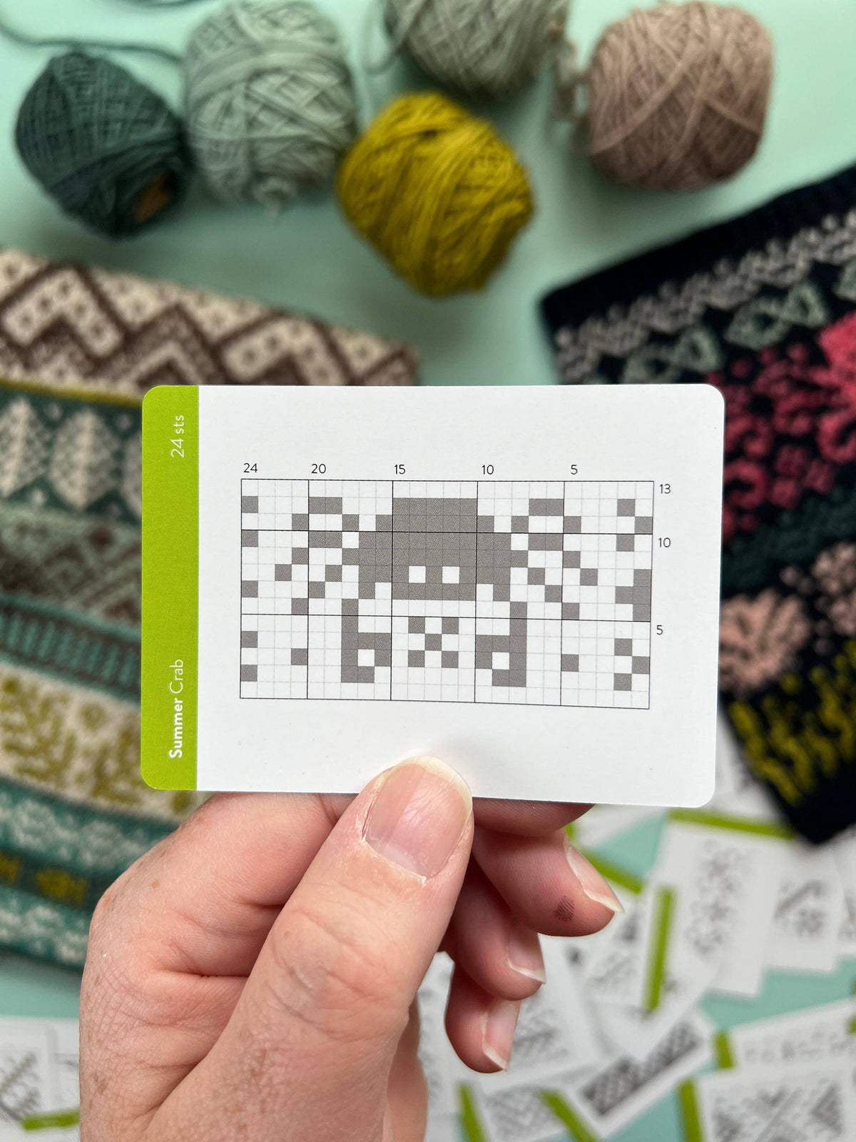 Summer Doodle Card Deck (Core Deck) by Pacific Knit Co