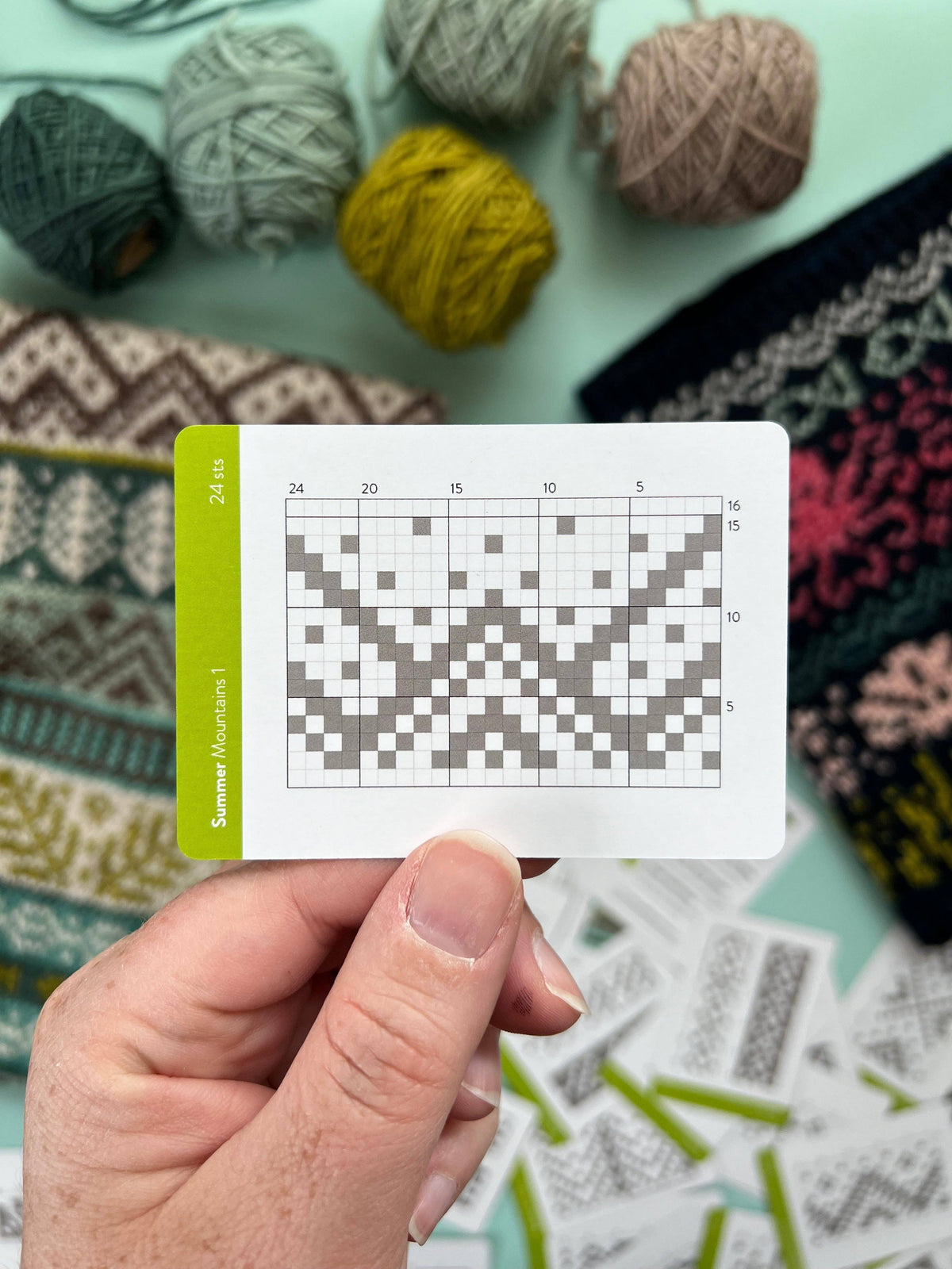 Summer Doodle Card Deck (Core Deck) by Pacific Knit Co