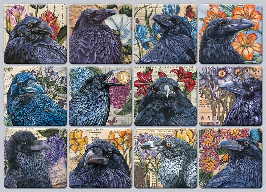 A Constable of Ravens 1000-Piece Cobble Hill Puzzle