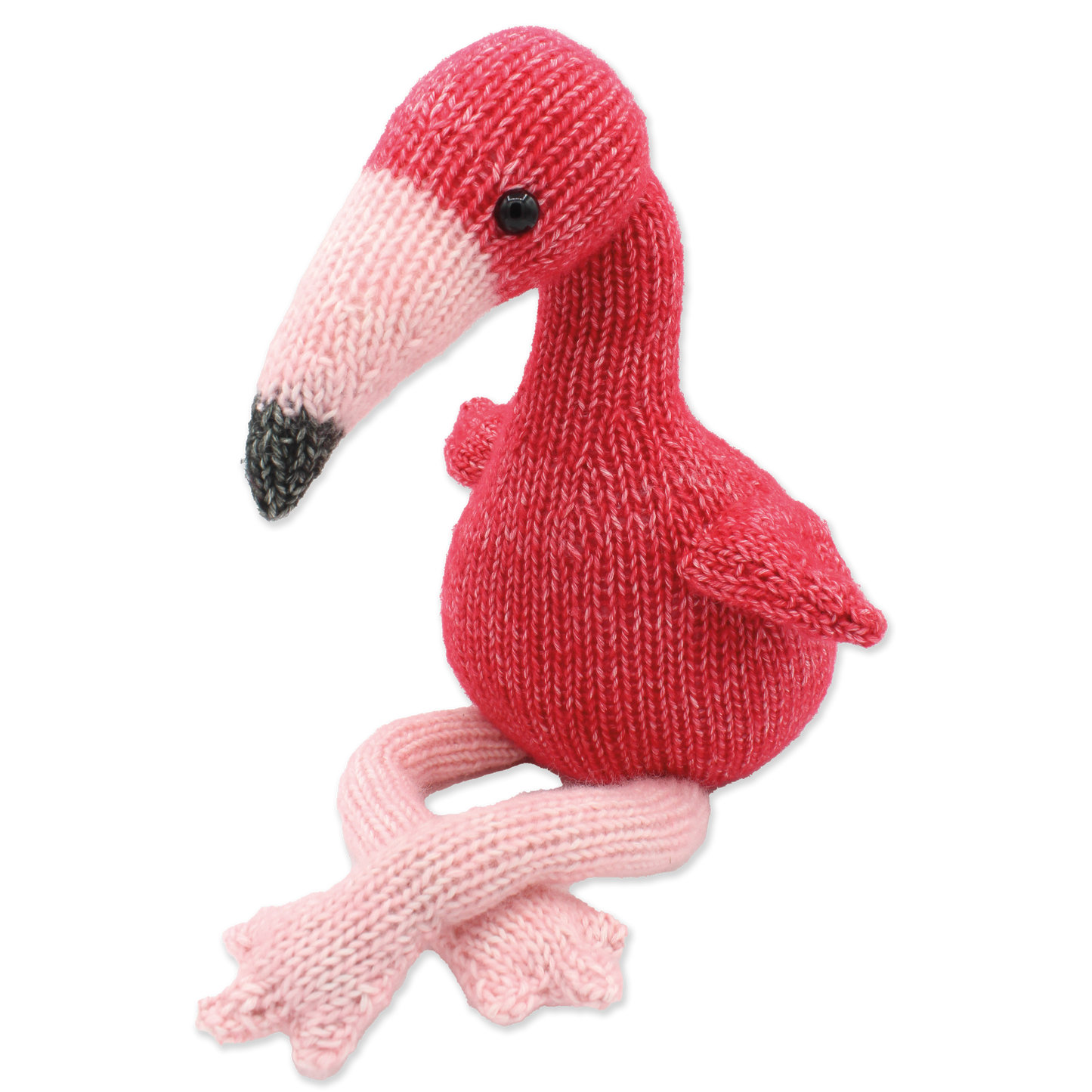 DIY Knitting Kit - Chris Flamingo