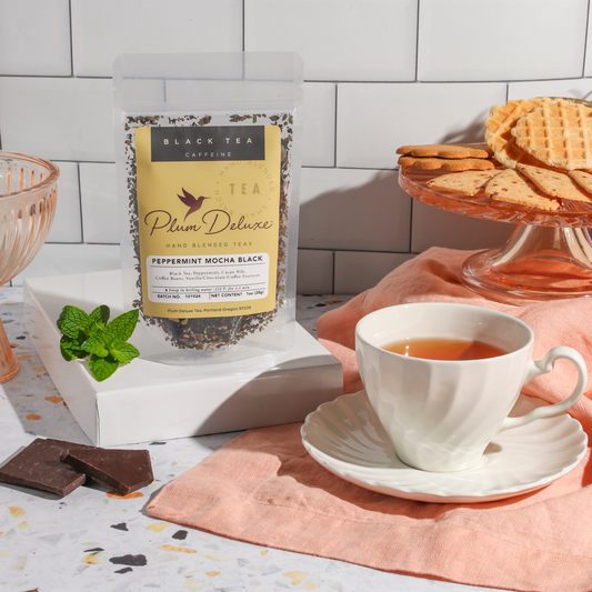 Peppermint Mocha Black Holiday Loose Leaf Tea
