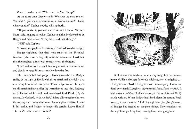 Rock Paper Incisors: A Skunk and Badger Story