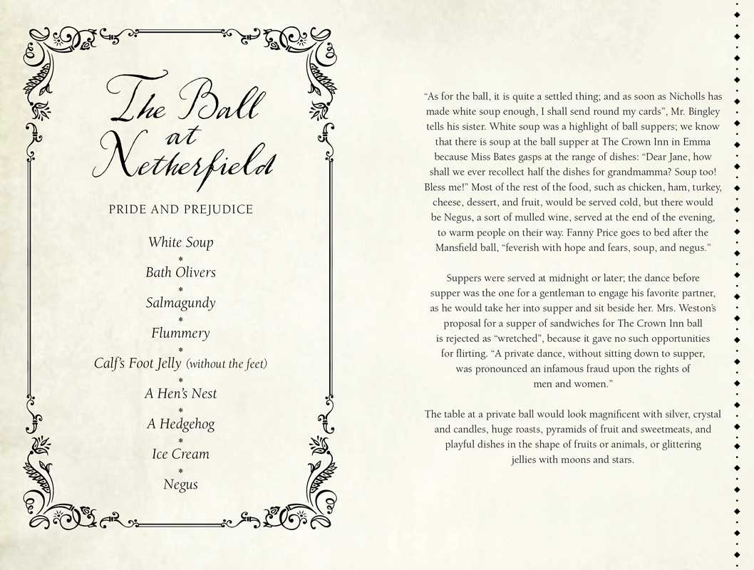 Dinner with Jane Austen