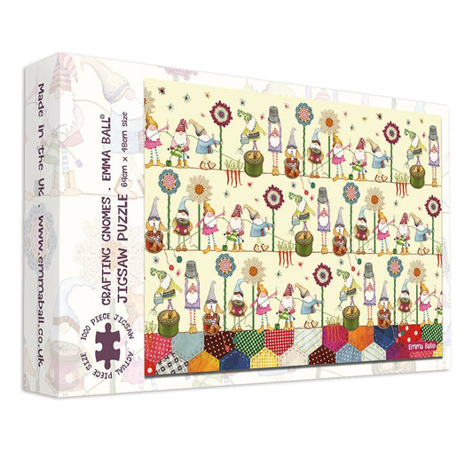 Crafting Gnomes 1000 Piece Boxed Jigsaw