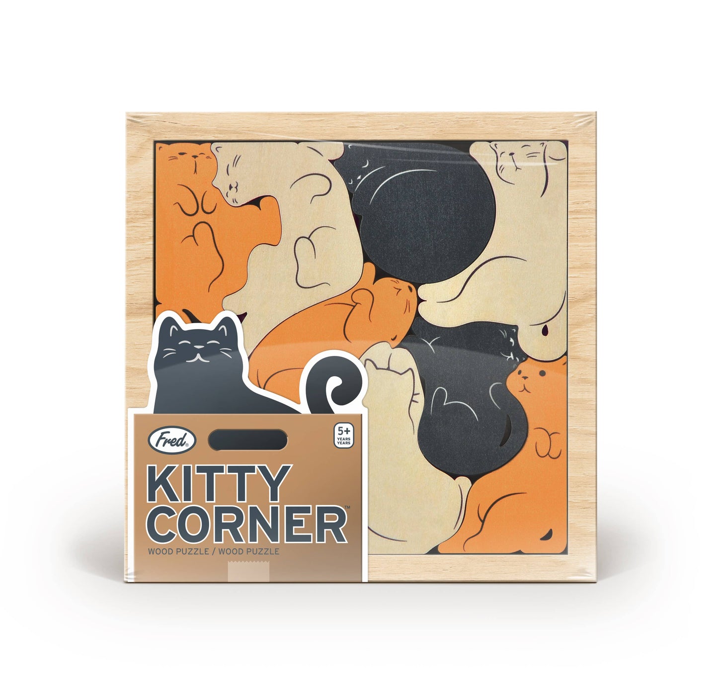 Kitty Corner- Wooden Puzzle