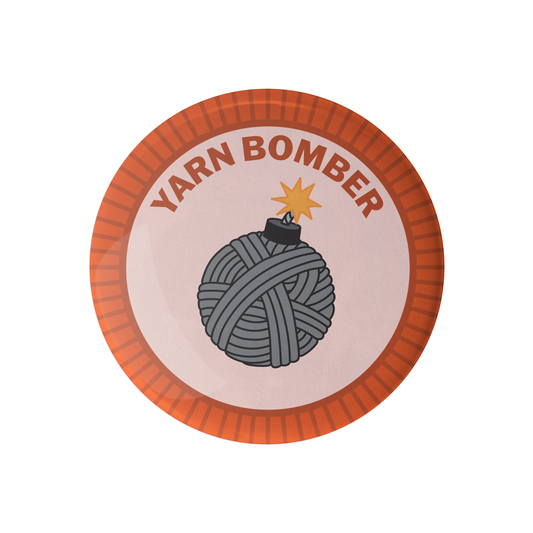 Yarn Bomber Merit Badge