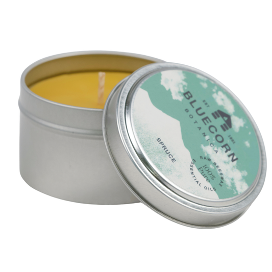 Botanica Beeswax Scented Candles | Travel Tin 2 oz