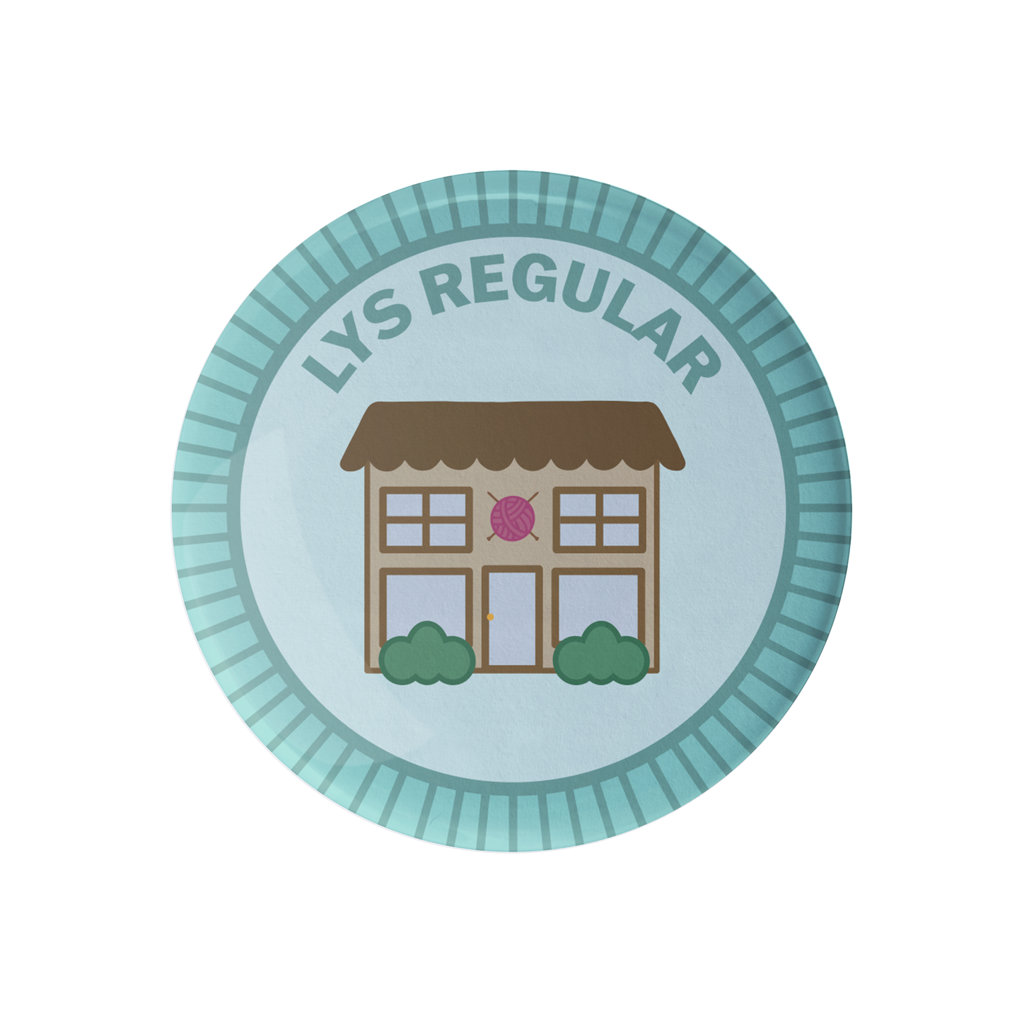LYS Regular Knitting Merit Badge