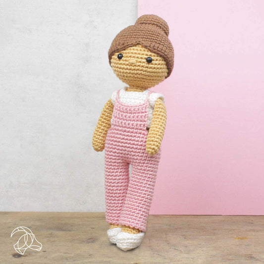 DIY Crochet Kit -Girl Rose