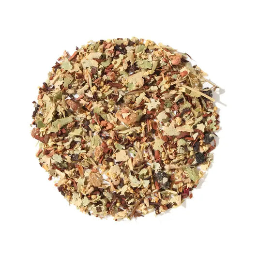 Slowly Unwind Linden/Elderflower/Berry Herbal Tea: 1 oz